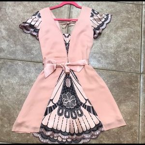 Pink Silk Temperley London Dress!
